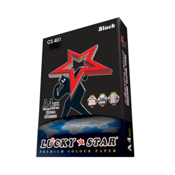 Lucky Star A4 Premium Color Paper 80GSM 450'S (Dark Color)