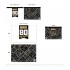 Beast-Kingdom Marvel 80th Year Limited Edition Zipper Bag (Black and Gold)