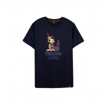 Disney Classic Series: Pinocchio Tee (Blue, XXL)