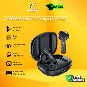 DMES Wireless Sports Earbuds DE2 Plus