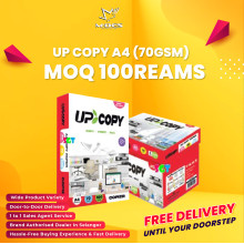 UP Copy A4 Paper 70GSM 500'sheet (x50reams)